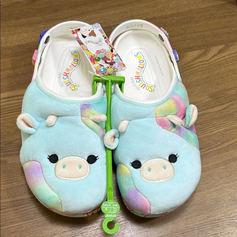 CROCS Multicolor‎ cow squishmallow